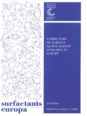 cover image of Surfactants Europa